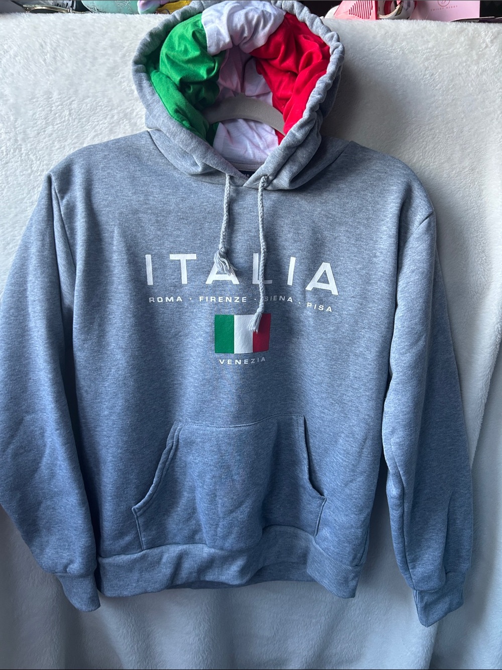 Star Venezia grey Italian hoodie size Medium